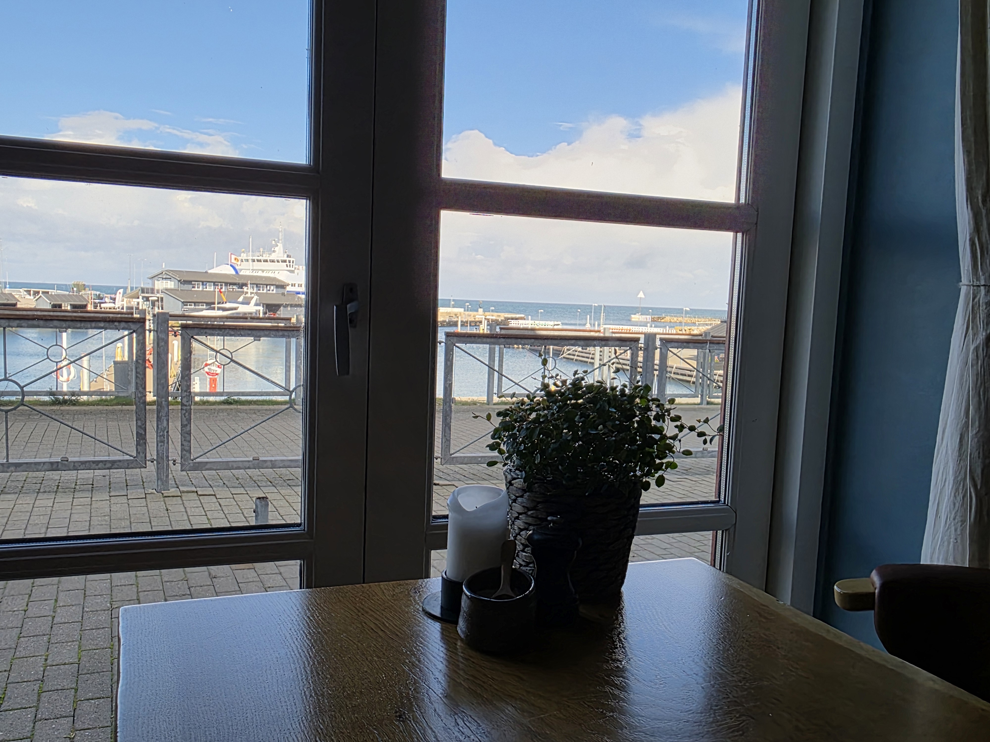 Hotel Havnebakken - Udsigt fra restauranten